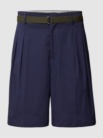 Bermudas mit Gürtel von Stylebop Blau / Türkis - 7