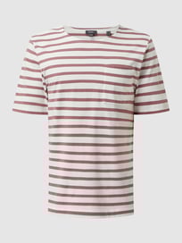 T-shirt met borstzak  van Esprit Collection Rood - 31