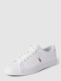 Sneaker mit Logo-Stitching von Polo Ralph Lauren Weiß - 43