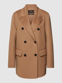 Jacke aus Schurwolle mit Reverskragen von Windsor Braun - 1