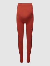 Umstands-Leggings mit Stretch-Anteil Modell 'TIA JEANNE' von Mamalicious Rot - 32