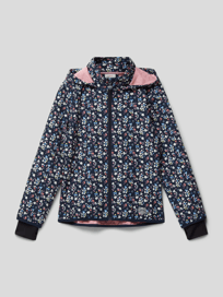 Jacke mit Allover-Muster von s.Oliver RED LABEL Blau / Türkis - 41