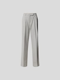 Stoffhose mit Schurwoll-Anteil von Helmut Lang Grau / Schwarz - 7