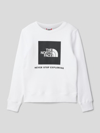 Sweatshirt mit Label-Prints von The North Face Weiß - 19