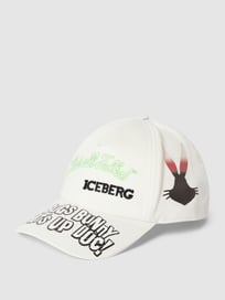 Cap mit Looney Tunes®-Details Modell 'CAPPELLO' von Iceberg Weiß - 2
