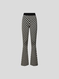 Leggings mit Karomuster von BAUM & PFERDGARTEN Grau / Schwarz - 20
