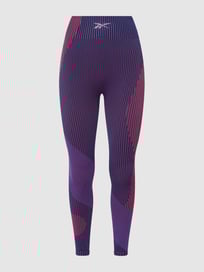 Sportlegging met streepmotief  van Reebok Active Blauw / turquoise - 26
