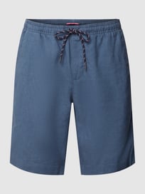 Korte broek met steekzakken, model 'HARLEM' van Tommy Hilfiger Blauw / turquoise - 39