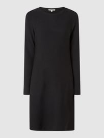 Gebreide jurk van viscosemix van Tom Tailor Denim Grijs / zwart - 43