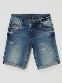 Korte jeans met stretch  van Blue Effect Blauw / turquoise - 23
