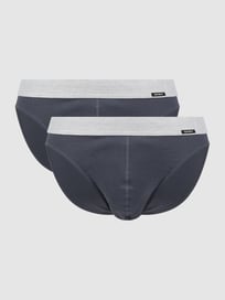 Boxershorts aus Baumwolle im 2er-Pack  von Skiny Grau / Schwarz - 1