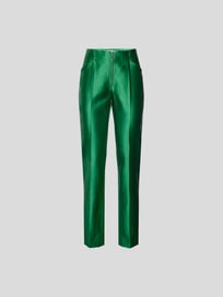 Hose mit Bügelfalten von Victoria Beckham Grün - 44