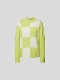 Pullover mit Allover-Muster von BAUM & PFERDGARTEN Gelb - 26