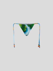 Bikini-Hose mit Foto-Print von Stella Mc Cartney Blau / Türkis - 4