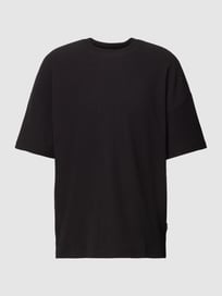 T-Shirt in Strick-Optik Modell 'BERKELEY' von Only & Sons Grau / Schwarz - 3