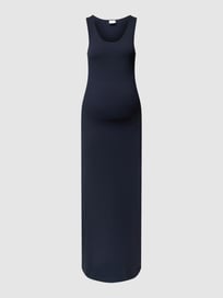 Zwangerschapsjurk in effen design, model 'MIA' van Mamalicious Blauw / turquoise - 19