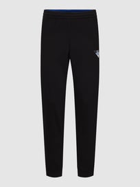 Sweatpants mit Label-Details von EA7 Emporio Armani Grau / Schwarz - 4