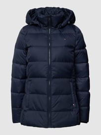 Donsjack in doorgestikte look, model 'BAFFLE van Tommy Hilfiger Blauw / turquoise - 12