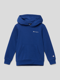 Hoodie mit Label-Print und Känguru-Tasche von CHAMPION Blau / Türkis - 29