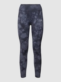 Legging met all-over motief, model 'Seamless' van ICANIWILL Blauw / turquoise - 17