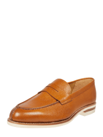 Penny-Loafer aus Leder von Berwick Braun - 48