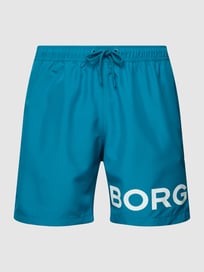 Badehose mit Tunnelzug Modell 'SHELDON' von Björn Borg Blau / Türkis - 33