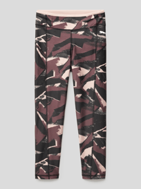 Leggings mit Allover-Muster Modell 'Modern' von Puma Grau / Schwarz - 32