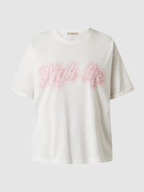 Oversized T-shirt van biologisch katoen  van Smith and Soul Wit - 44