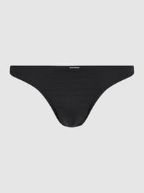 String mit Stretch-Anteil Modell 'Check Line' von Bruno Banani Grau / Schwarz - 44