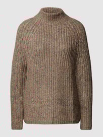 Gebreide pullover met structuurmotief van Jake*s Casual Groen - 3