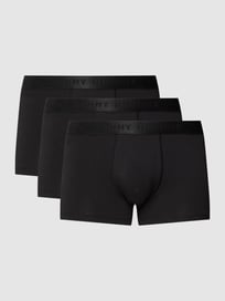 Boxershort met elastische band met logo in een set van 3 stuks van Tommy Hilfiger Grijs / zwart - 21
