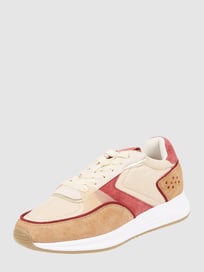 Sneaker aus Leder und Textil Modell 'Jordaan' von HOFF Weiß - 26