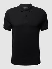 Poloshirt van biologisch katoen, model 'Paris' van Selected Homme Grijs / zwart - 23