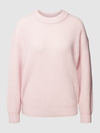 Oversized Wollpullover in Ripp-Optik von Gant Rosa - 18