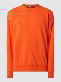 Sweatshirt mit Logo von Karl Lagerfeld Orange - 10