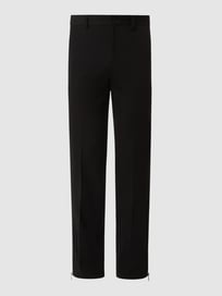 Chino mit Viskose-Anteil Modell 'Alton' von YOUNG POETS SOCIETY Grau / Schwarz - 24