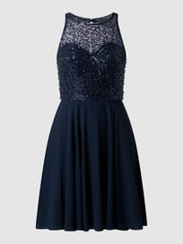 Brautkleid mit Perlen und Pailletten von Laona Blau / Türkis - 17