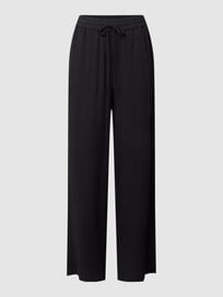 Broek met elastische band van Selected Femme Grijs / zwart - 5