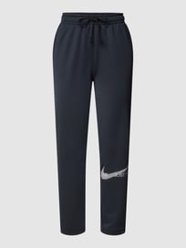 Trainingsbroek met logostitching, model 'ALL TIME' van NIKE TRAINING Grijs / zwart - 8