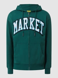 Sweatjacke mit Kapuze  von MARKET Grün - 35
