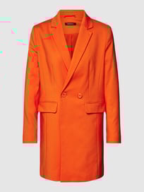 Lange blazer met klepzakken van More & More Oranje - 8