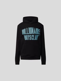 Hoodie mit Label-Print von Billionaire Boys Club Grau / Schwarz - 28