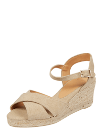 Wedges aus Textil Modell 'Blaudell' von Castañer Weiß - 25