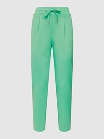 Bundfaltenhose mit Tunnelzug Modell 'RIZET' von B.Young Grün - 31