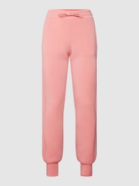 Sweatpants met labeldetails, model 'ALLIE' van Guess Activewear Oranje - 36