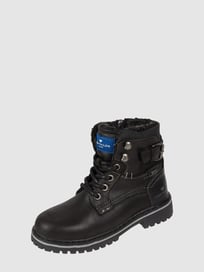 Laarzen met leerlook  van Tom Tailor Grijs / zwart - 20