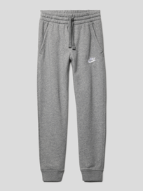 Sweathose mit elastischem Bund von Nike Grau / Schwarz - 14