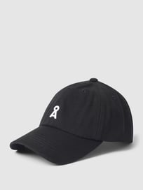 Cap mit Label-Stitching von Armedangels Grau / Schwarz - 3