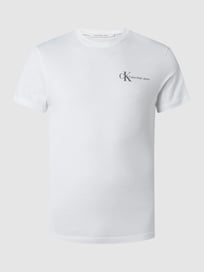 PLUS SIZE T-Shirt aus Baumwolle Modell 'Yaf'  von Calvin Klein Jeans Plus Weiß - 21