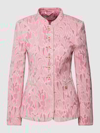 Blazer met all-over motief van White Label Roze - 28